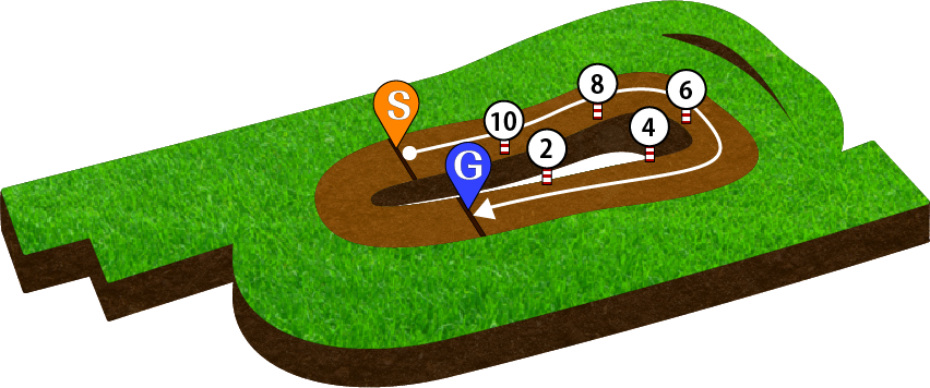 京都競馬場 ダート1200m