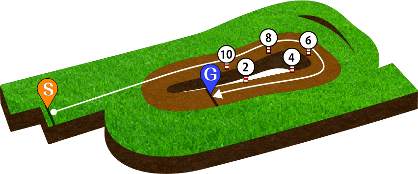 京都競馬場 ダート1400m