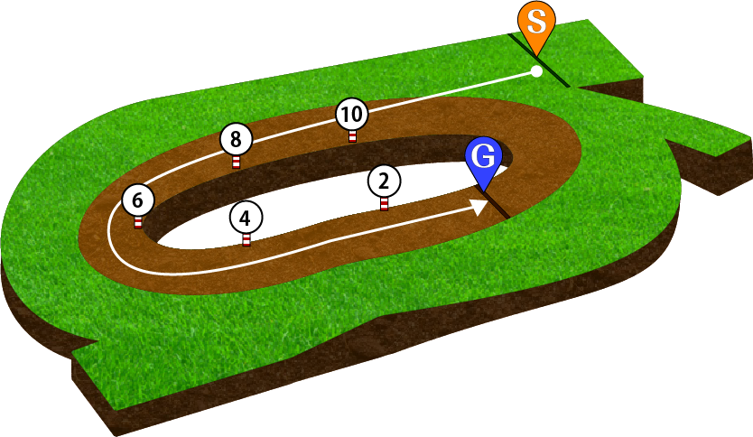 中京競馬場 ダート1400m