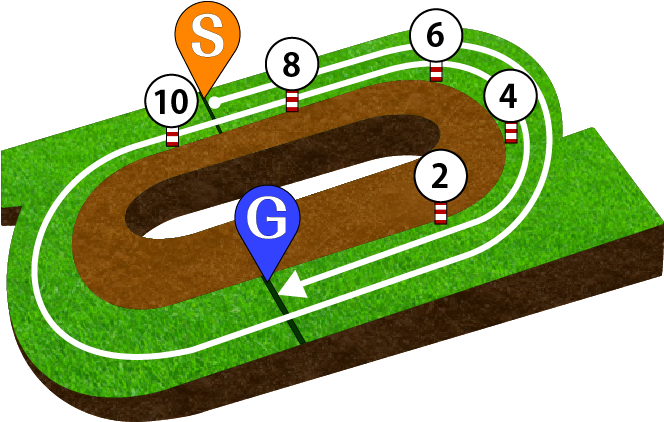 函館競馬場 芝2600m