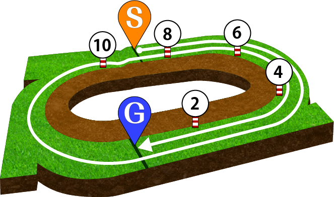 札幌競馬場 芝2600m